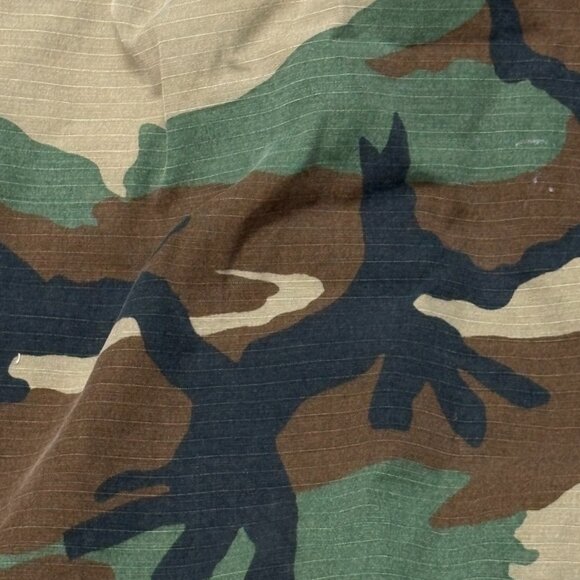 USGI Woodland Camo BDU Ripstop Jacket Small Long – Vintage Military Issue - Picture 15 of 15